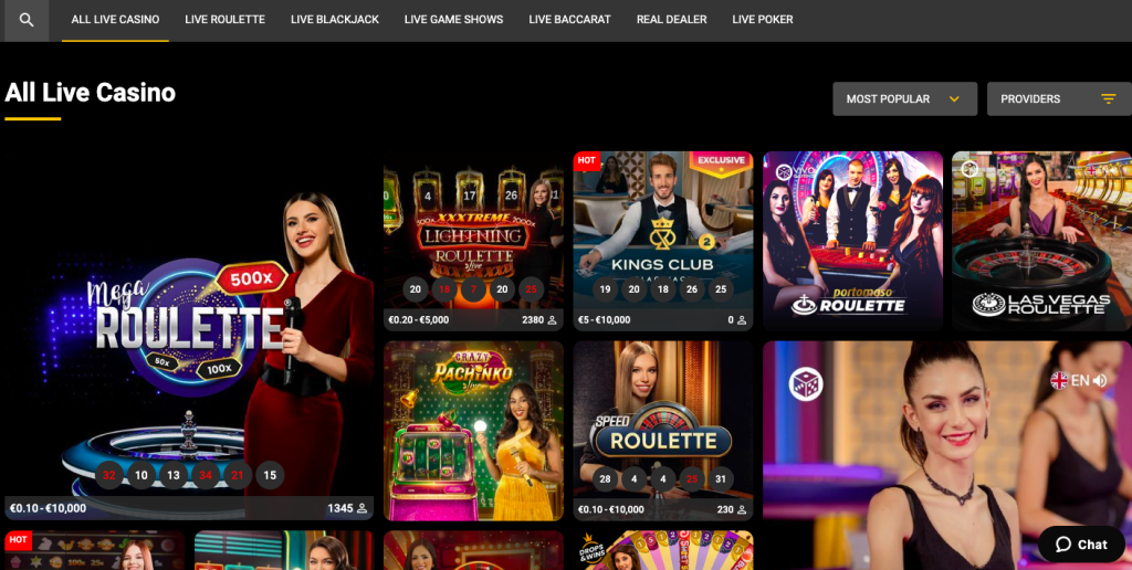 olympus bet live casino