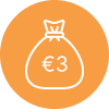 3 Euro icon