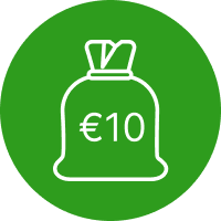 10 euro deposit