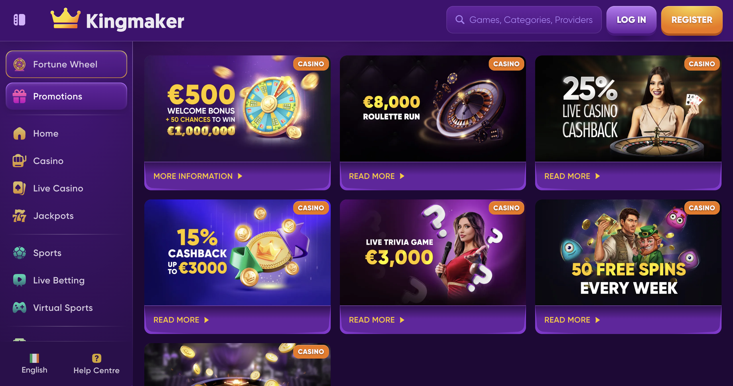 kingmaker promotions