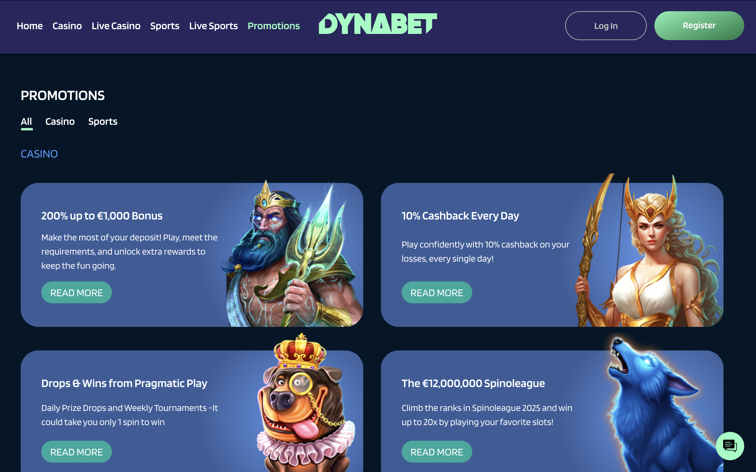 dynabet promotions