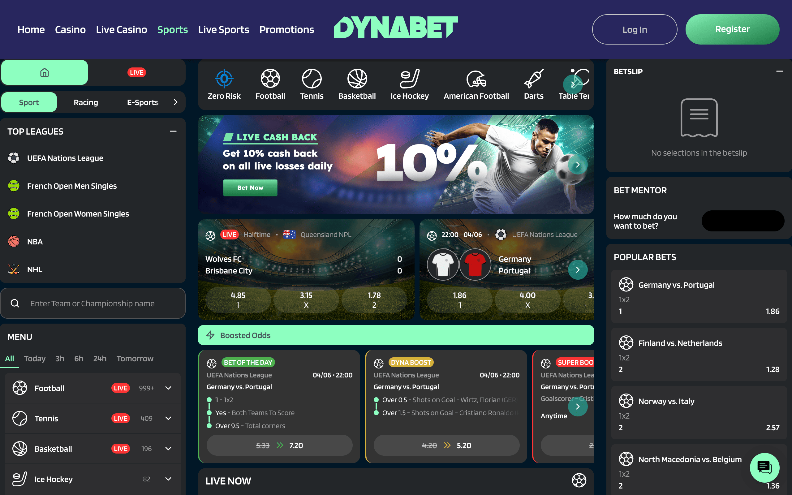 dynabet sports